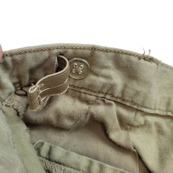 Children's Place khaki uniform bermuda shorts 14 - Picture 4 of 4